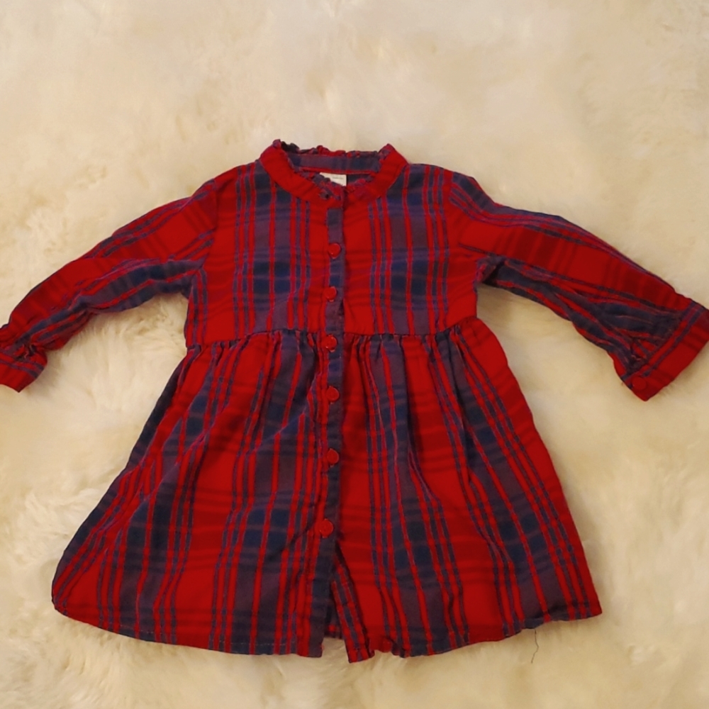 Christmas Oshkosh 12 M Dress
